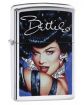  zippo 29584 bettie page-pinup girl  