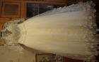 Свадебное платье+ кроличья шубка, болеро, перчатки в Санкт-Петербурге
