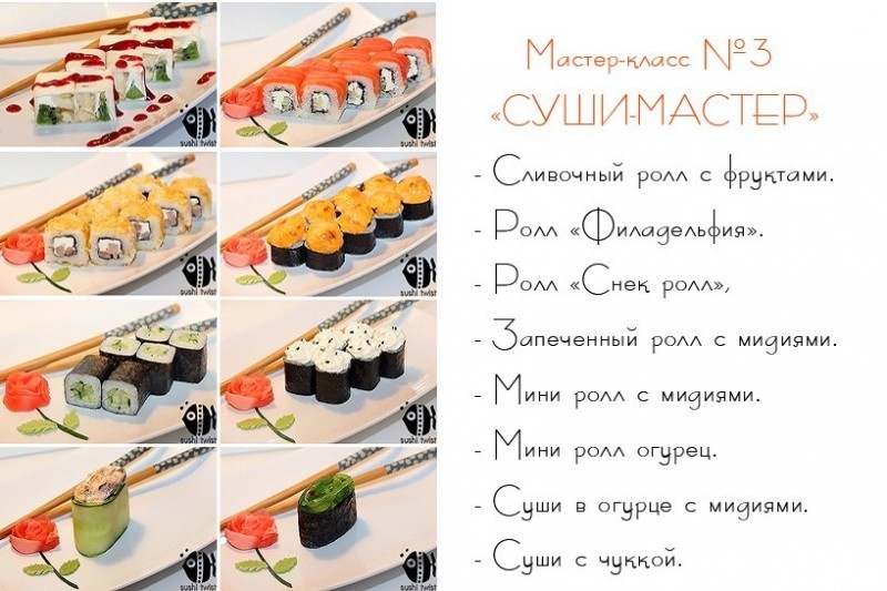 Творческий проект роллы
