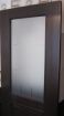 Межкомнатные остекленные двери шпон венге в Омске