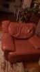 Продаю итальянский кожанный диван и два кресло в Москве