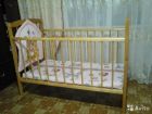 Продаю детскую кроватку с матрасом за 1500 рублей в Чебоксарах