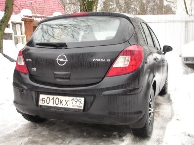 Opel corsa 2008 года