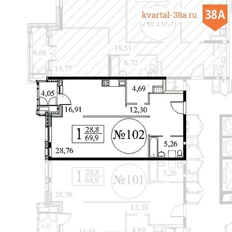 Купить Однокомнатную Квартиру 204 Квартал