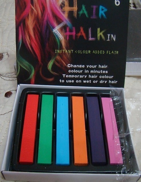 Как пользоваться мелками для волос hair halkin