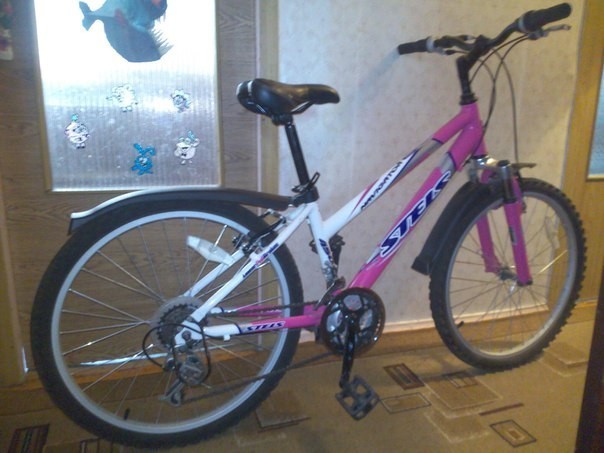 Велосипед стелс розовый фото