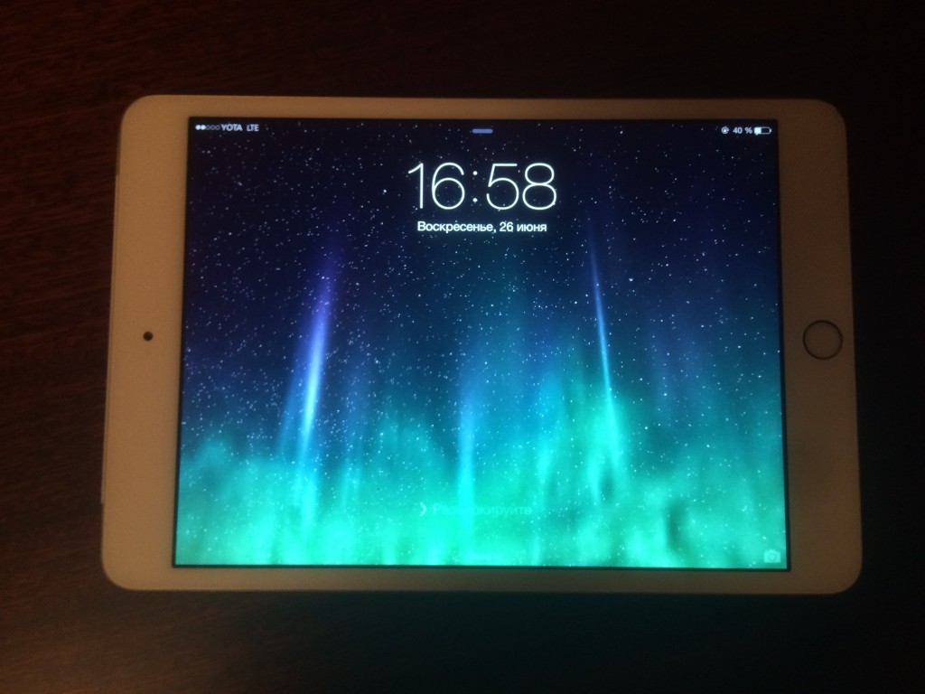 Lte 16. IPAD Mini 3 Gold.