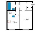 Продам комфортную 1-комнатную квартиру 29,7 кв.м, жака дюкло, 8к1 в Санкт-Петербурге