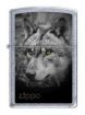  zippo 5179 black and white wolf street chrome  