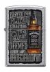  zippo 1601 jack daniels tennessee whiskey old no. 7  