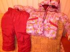Продам детский зимний комбинзон с курткой в Красноярске