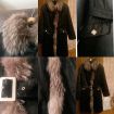 Зимнее женское пальто с мехом лисы чернобурки в Москве