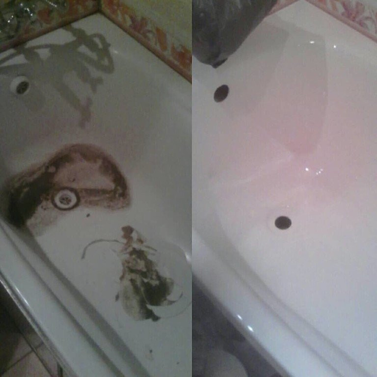 Реставрация ванн в Энгельсе. Реставрация ванн в Саратове. Поямвлся круглый скол в ванной. Реставрация ванной в Саратове.