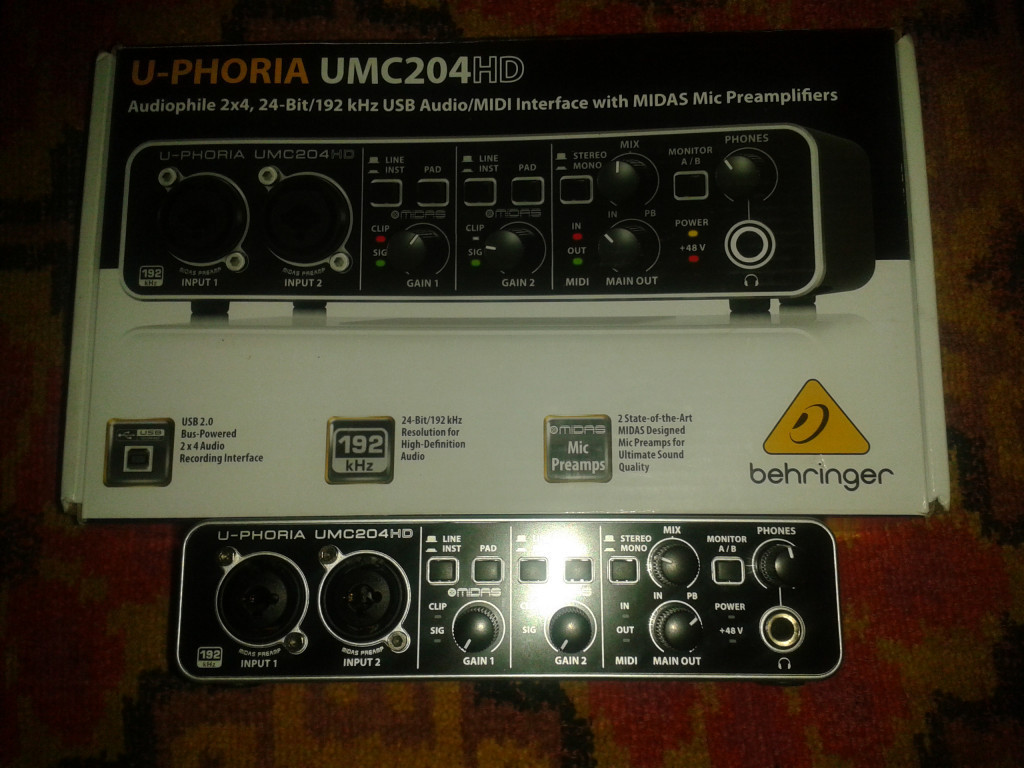 Behringer umc204hd драйвер