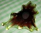 Ваза медуза цветное стекло ссср - 32х15 см в Симферополе