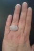 Шикарное серебряное кольцо с топазами в Санкт-Петербурге