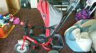 Продам детский велосипед с ручкой в Петропавловск-Камчатском