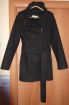 Пальто женское чёрное bessini (италия), р. 42-44, рост 160-165 в Омске