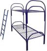 Кровати дешевые металлические двухъярусные с лестницами в Брянске