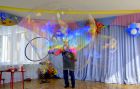 Детский праздник шоу мыльных пузырей в Красноярске