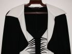 Платье шикарное черное с белым стрейч verda турция - р.54-56 в Симферополе