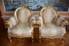 Кресла turri otello, сусальное золото италия в Москве
