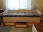 Детская кровать с матрасом в Комсомольск-на-Амуре