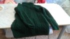 свитер ручной вязки