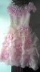 Праздничное розовое платье...