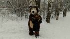 Ростовая кукла медведя в аренду. мишка костюм напрокат из мультфильма про машу и медведя в Рязани