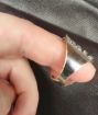 Коктейльное кольцо.серебро 925 пробы с фианитами. в Санкт-Петербурге