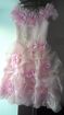 Розовое праздничное платье...