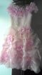 Розовое праздничное платье...