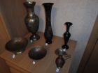 коллекция бронзовых ваз...