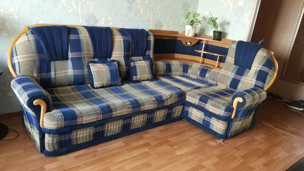 Комплект диван плюс кресло кровать