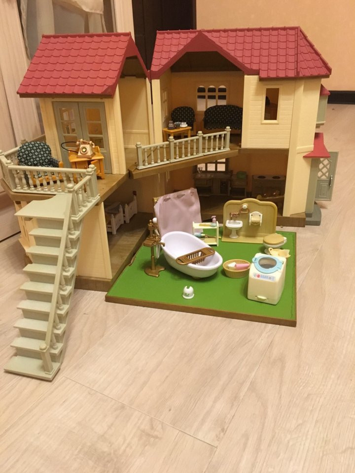 Sylvanian Families Большой Дом Со Светом Купить