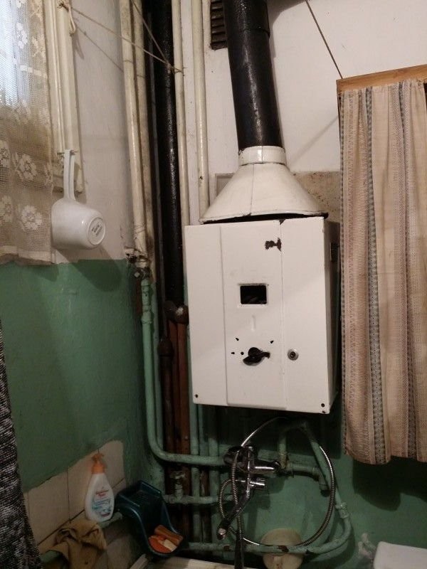 Как зажечь газовую колонку старого образца