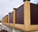 Забор из профнастила, строительство забора из любого материала в Красноярске