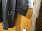 Новая удлинённая  женская кожаная куртка boelli размер 54-56 в Москве