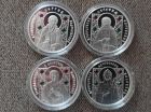 Набор из 4 монет Православные...