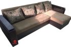 Угловой диван "еврокнижка" с подлокотниками, от производителя vadshop в Краснодаре