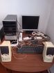 Продам настольный компьютер монитором акустикой роутером в Красноярске