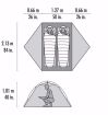 Палатка msr hubba hubba 2, новая, вес 1.3 кг в Санкт-Петербурге