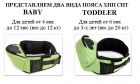 Heap seat (хип сит) - приспособление для ношения ребенка на бедре в Санкт-Петербурге