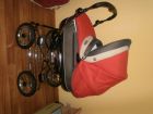 Продаю детскую коляску bebecar (португалия), детские качели mothercare в Москве