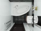 Дизайн ванной комнаты в...